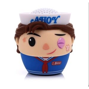 Bitty Boomers Bluetooth Speaker Unisex OS Blue Steve‎ Stranger Things NWT